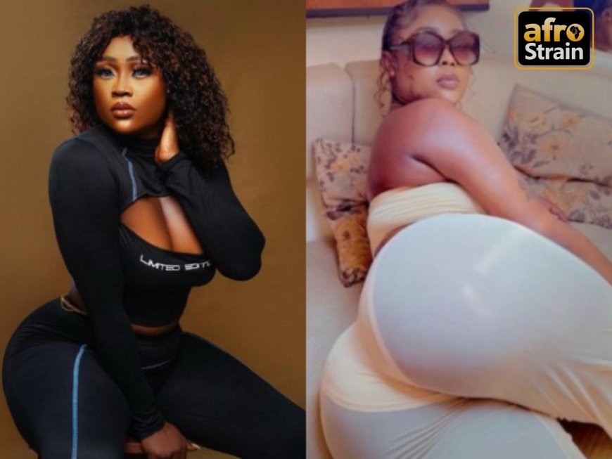 Actress Nancy Iheme  replies fan who asked why she has a big backside