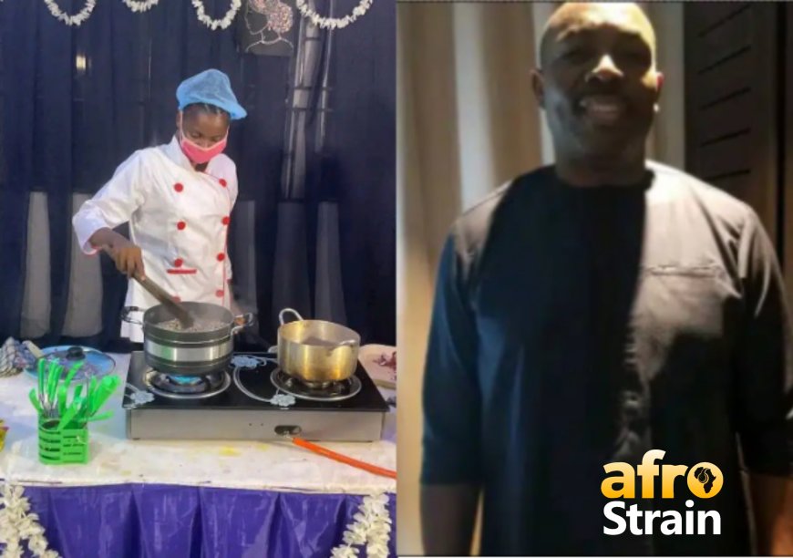 N500,000 in cash and a two-week trip to America were promised by Chef Dammy.