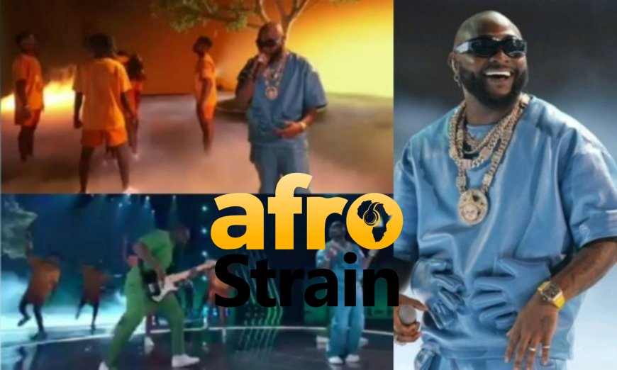 Davido Thrills Audience with Electrifying Performance at 23rd BET Awards”