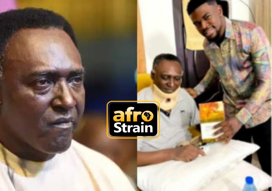 Prophet Samuel King Visits Sick Nollywood Actor, Clem Ohameze, Gifts Him N500K, Bible, Anointing Oil