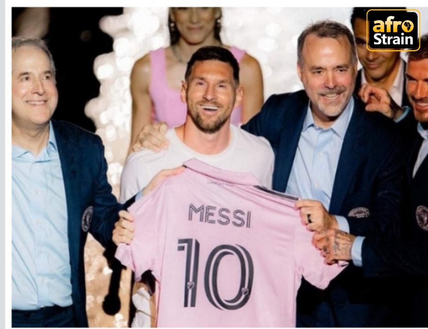 Inter Miami Unveil Lionel Messi In Front of Thousands of Fans