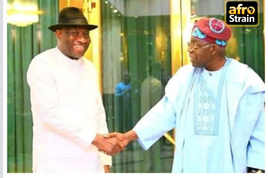 Jonathan Visits Tinubu In Aso Villa