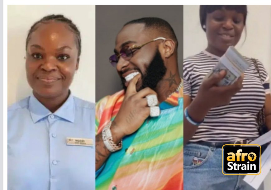 Promise Fulfilled! Kekwaaru Mary receives $10k Cash Reward From Davido