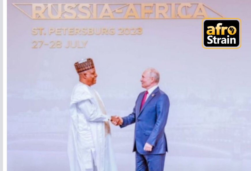 Vice President Kashim Shettima Meets Russia President, Putin