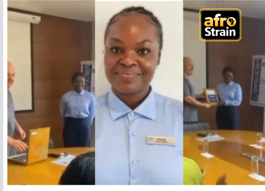 Eko Hotel Honours Staff, Mary Kekwaru Ngozi, For Returning Misplaced $70,000 To Customer