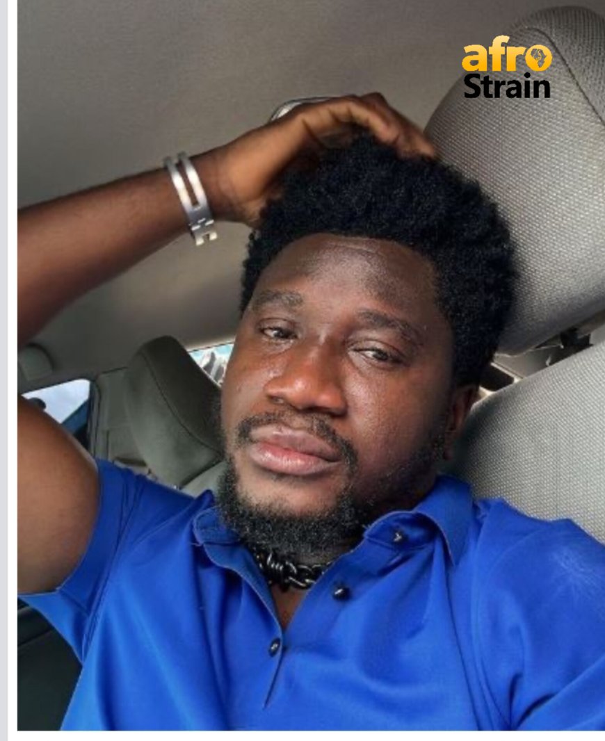 Popular Skit Maker, Nasboi In Tears As His Only Brother Dies Suddenly