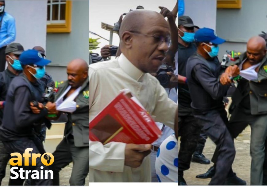 Drama in court as DSS, prison officials goes physical over Emefiele’s custody