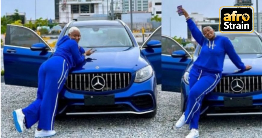 DJ Dimple Nipple Gifts Herself A Brand New Mercedes Benz (Photos/Video