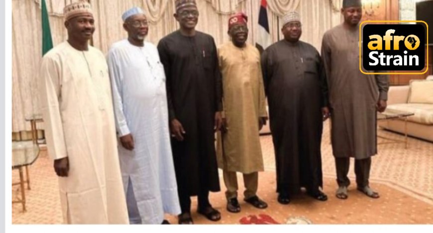 President Tinubu Meets Governors Of States Sharing Boundaries With Niger Republic