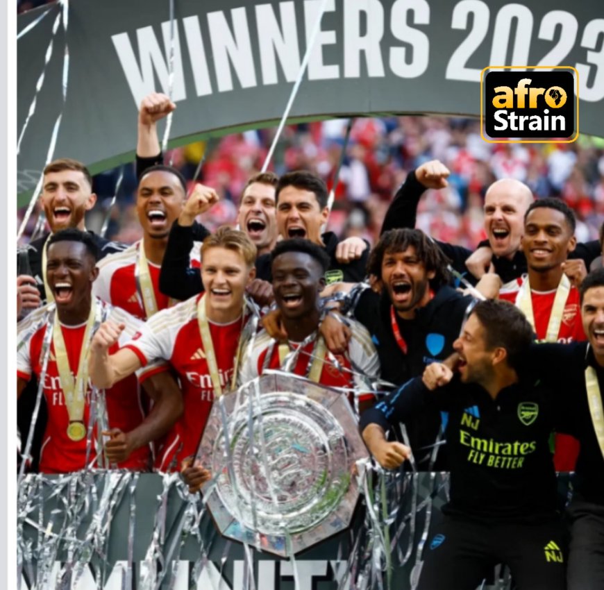 Arsenal defeats Manchester City to win Community Shield title