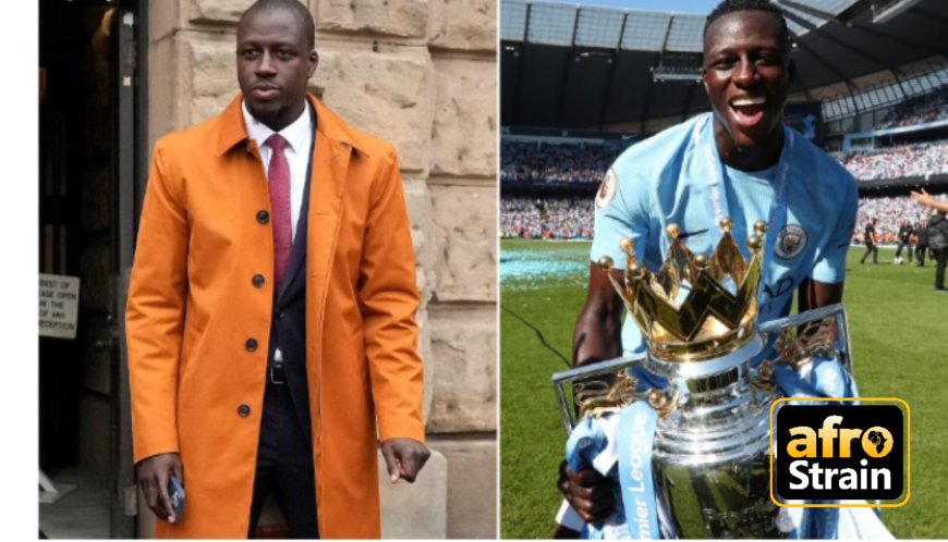 Former Man City star, Benjamin Mendy selling his £5m mansion and chasing up to £10m of club backpay to avoid bankruptcy after being cleared of r@pe.