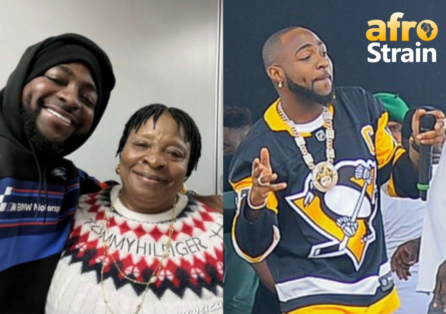 Davido Consoles Wizkid Over Mum’s Death