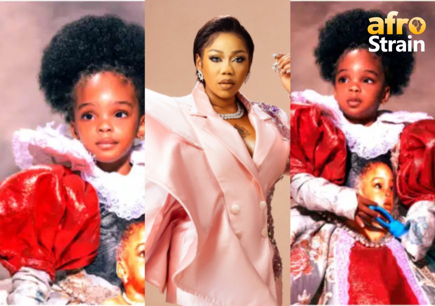 “Never thought we’ll be alive” – Toyin Lawani sweetly celebrates 2nd birthday daughter