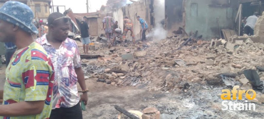 Fire guts Ibadan market, victims count loses