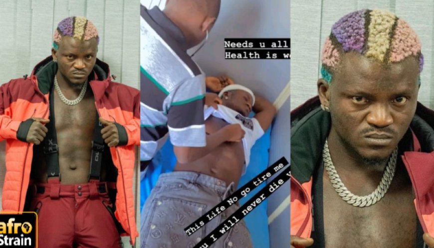 “I will never die young” Portable declares as an undisclosed ailment strikes him, pleads for prayers