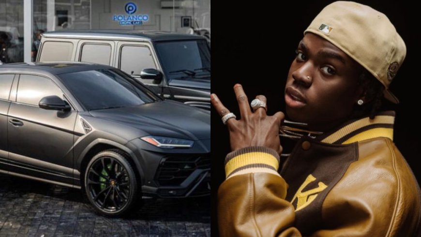 Rema splashes heavy currency to acquire two cars worth over 1 billion, Fans reacts