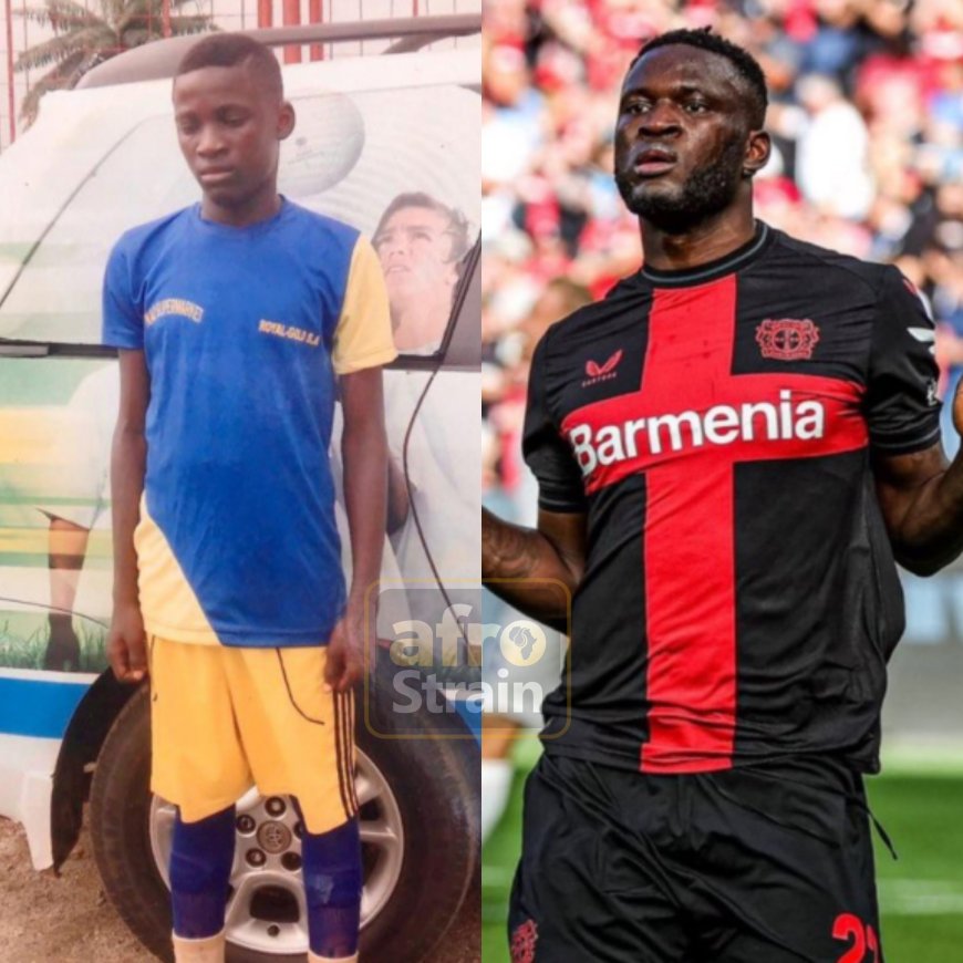 Buzz as Bayer Leverkusen’s Victor Boniface Shares Throwback Photo