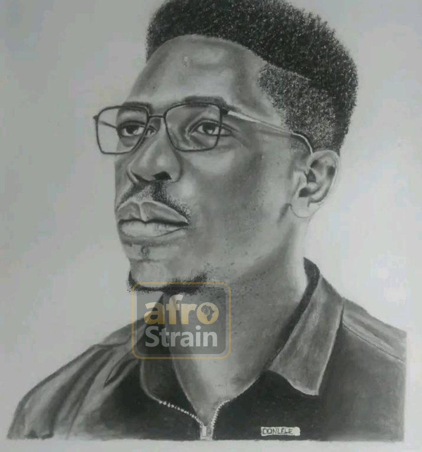 Fan Makes a Sketch of Moses Bliss After He Gifted His Friends 3 Cars