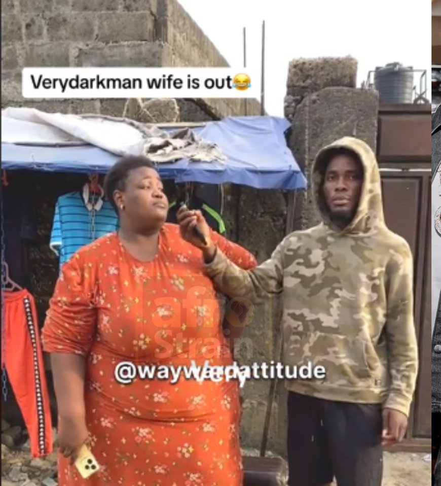 Woman to Say 'Yes' to VeryDarkMan's Proposal After Eating 15 Wraps Of Fufu