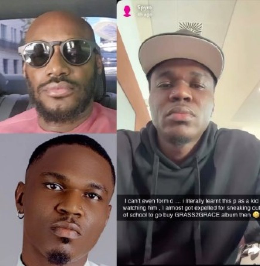 I Almost Got Expelled For Sneaking To Buy Your Album – Spyro Tells 2Baba