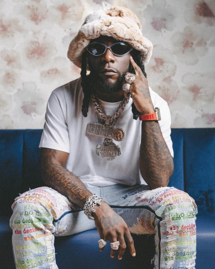 Burna Boy becomes first African artiste to receive plaque for 2 billion streams in UK