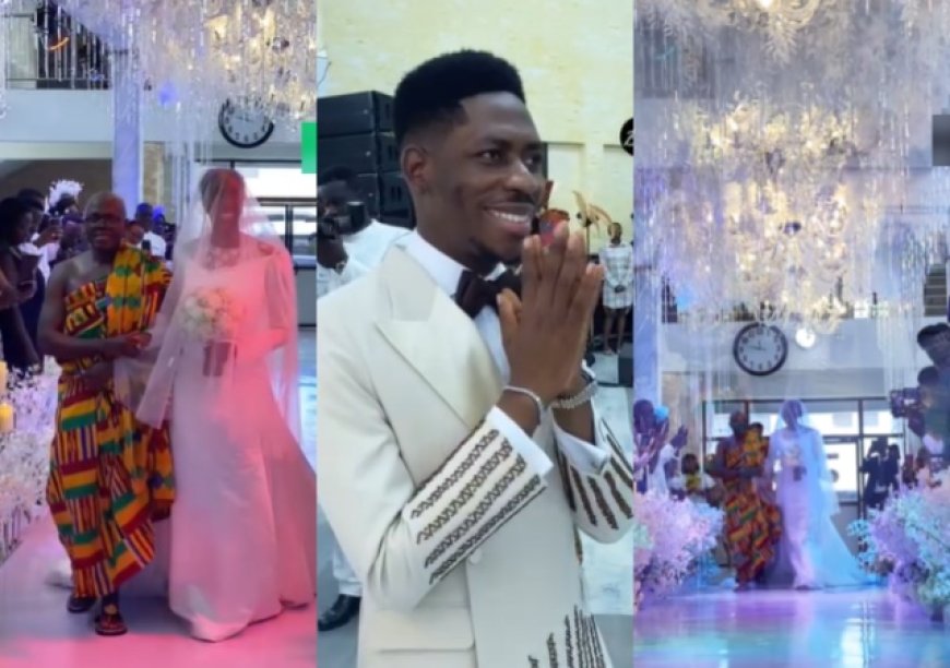 Moses Bliss And Wife, Marie Wiseborn Celebrates 3 Months of Marital Bliss