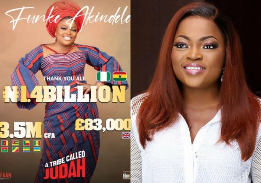 I’m not a billionaire!- Funke Akindele speaks on billionaire status after ‘A Tribe Called Judah’ gross over N1B