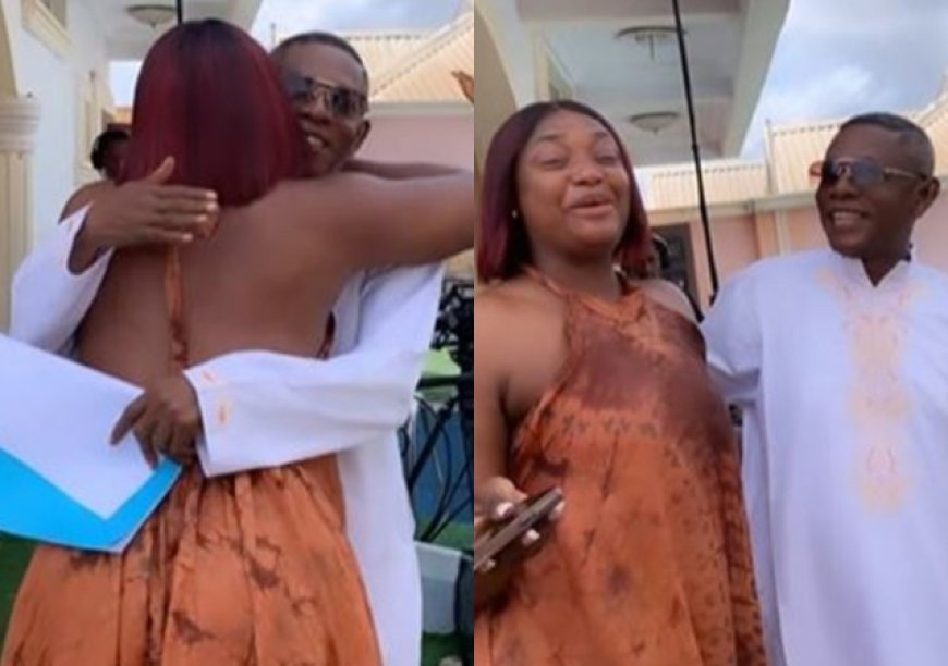 Lizzy Gold excited as she films with Nkem ‘Osuofia’ Owoh for the first time