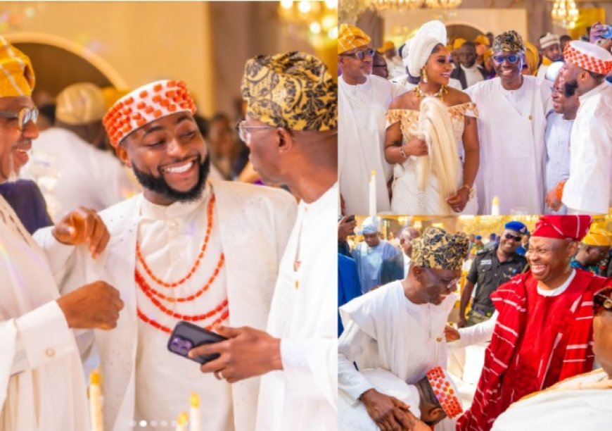 Governor Sanwo-Olu congratulates Davido and Chioma on their successful wedding