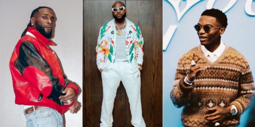 Davido, Burna Boy green with envy as Wizkid is declared the most handsome singer in Nigeria (Photos)