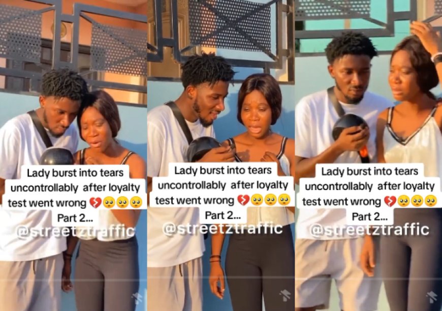 Ghanaian lady shocked as 8-year relationship ends after loyalty test on boyfriend