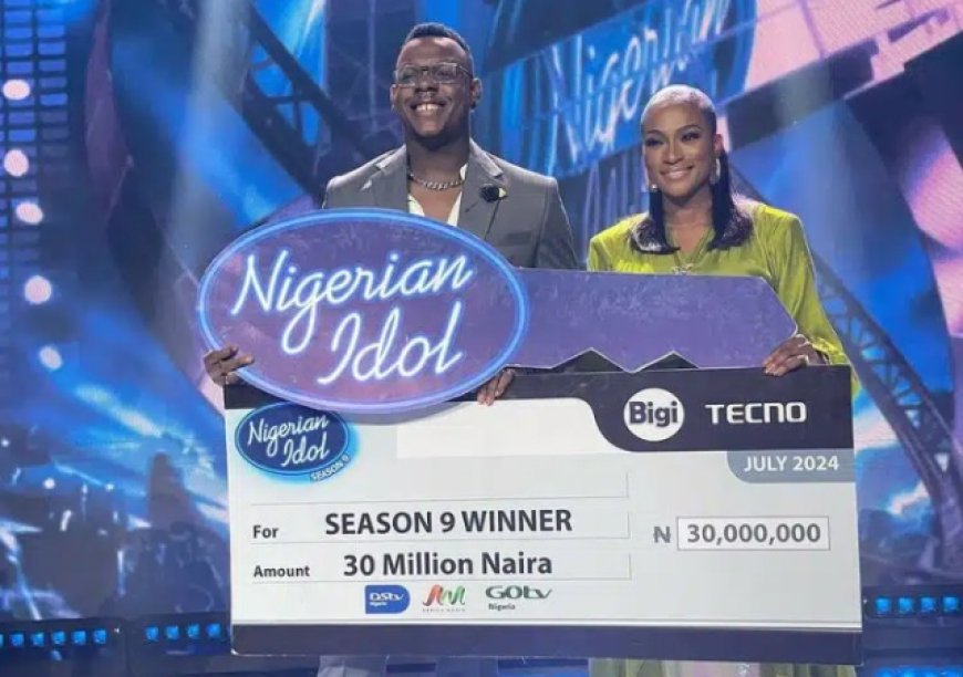 Chima Wins 2024 Nigerian Idol Season 9, Goes Home with N30M And More