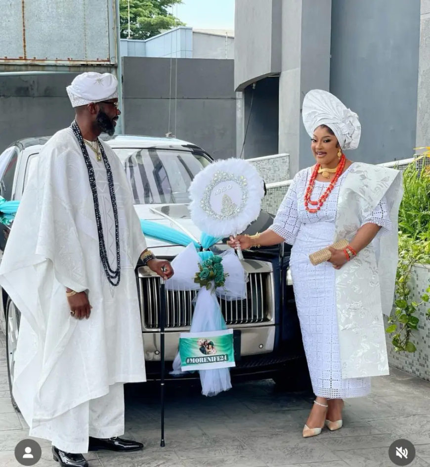 Actress Biodun Okeowo ties knot with lover [PHOTO]