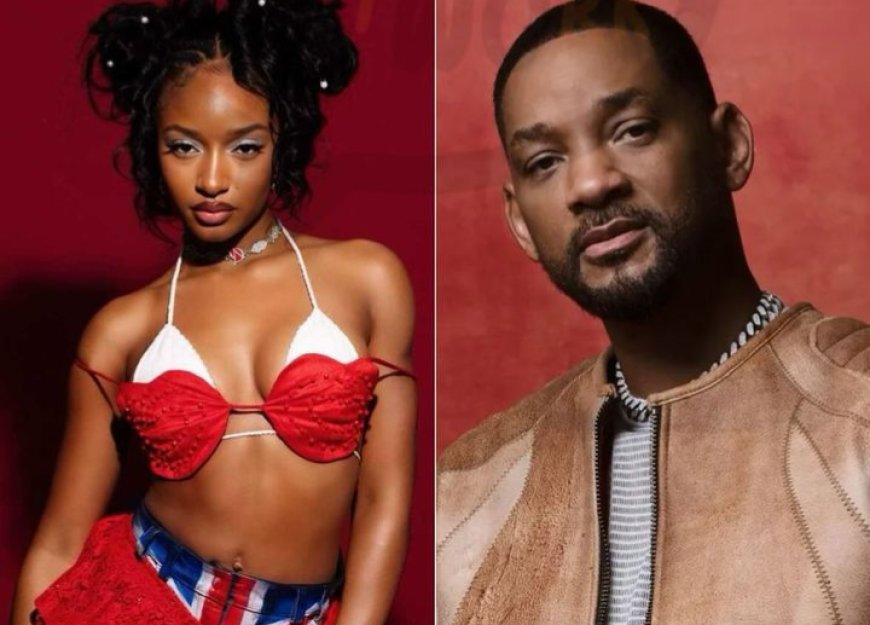 Ayra Starr Spotted Balling and Having Dinner with Actor Will Smith