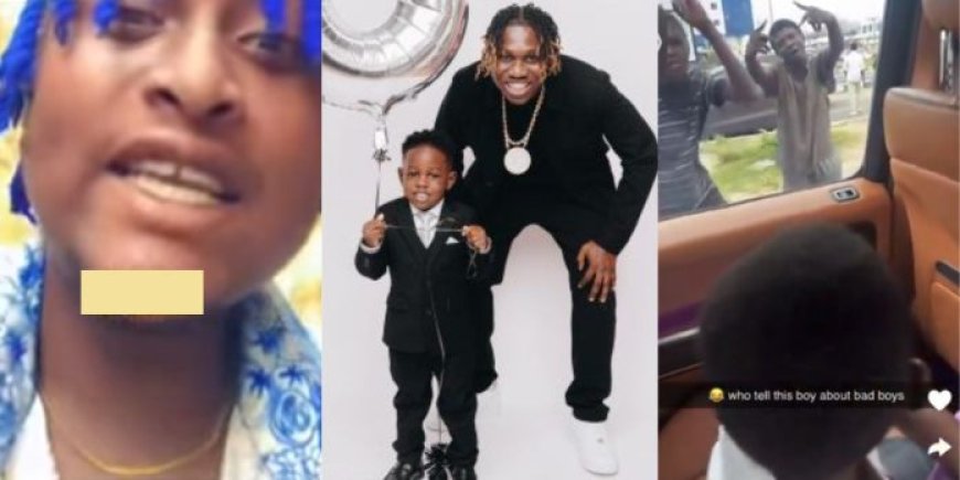 “Zlatan you were once like those street boys” – Man calls out Zlatan Ibile for allowing his child to refer to street kids as bad boys (Video)