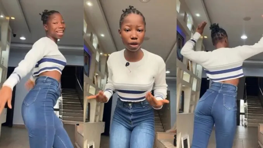 Netizens React As Emmanuella Displays Another Dance Move