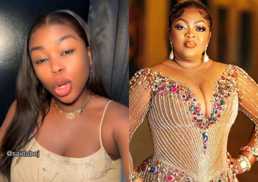 “Radio without battery”- Reactions as Saida Boj supports Eniola Badmus after she deleted her photos due to online trolls