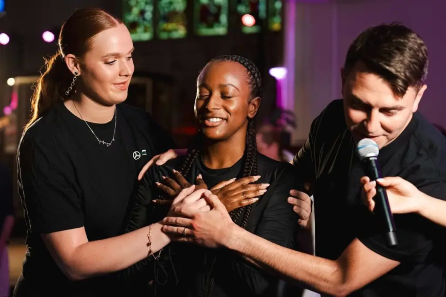 PHOTOS: DJ Cuppy gives her life to Christ, gets baptized