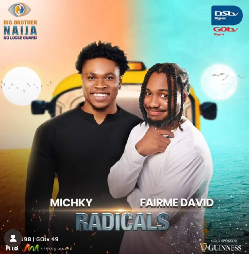 BBNaija: Radicals evicted from reality show